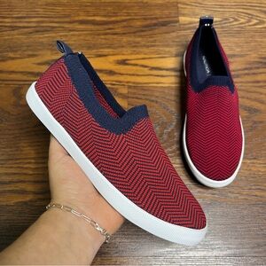 Nautica Slip on shoes in Red and Blue size Women’s 6